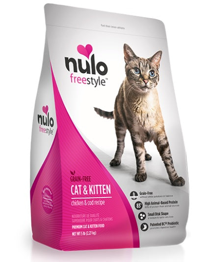 NULO CAT FS GRAIN FREE KITTEN & CAT POLLO Y BACALAO